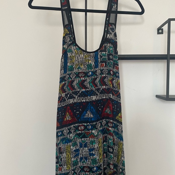 Urban Outfitters Silence & Noise Kingston Mosaic Maxi Dress - Picture 4 of 13